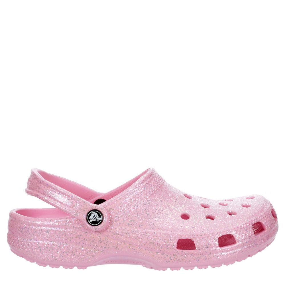 Crocs Womens Classic Glitter Clog