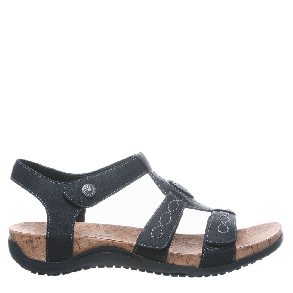 Bearpaw Womens Ridley Ii Wide Casual Comfort Sandals