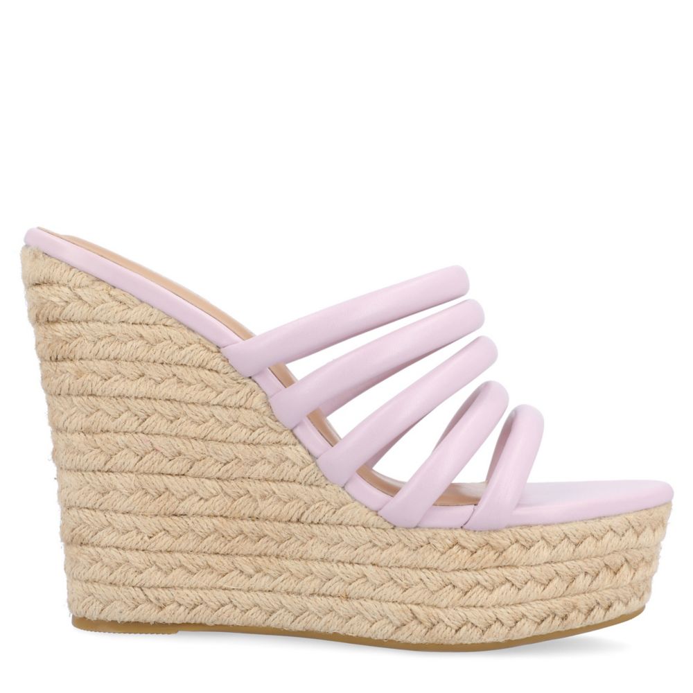 Journee Collection Womens Cynthie Wedge Sandal