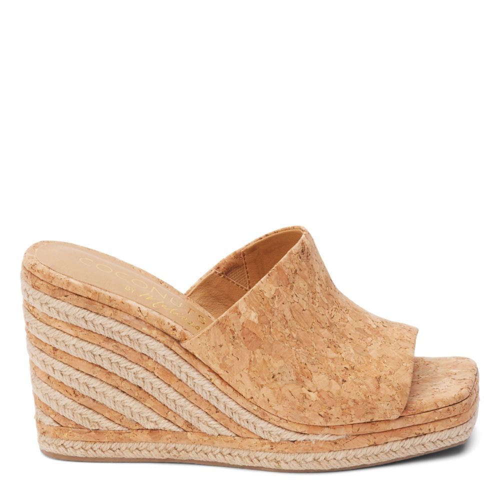 Coconuts Womens Audrey Wedge Sandal
