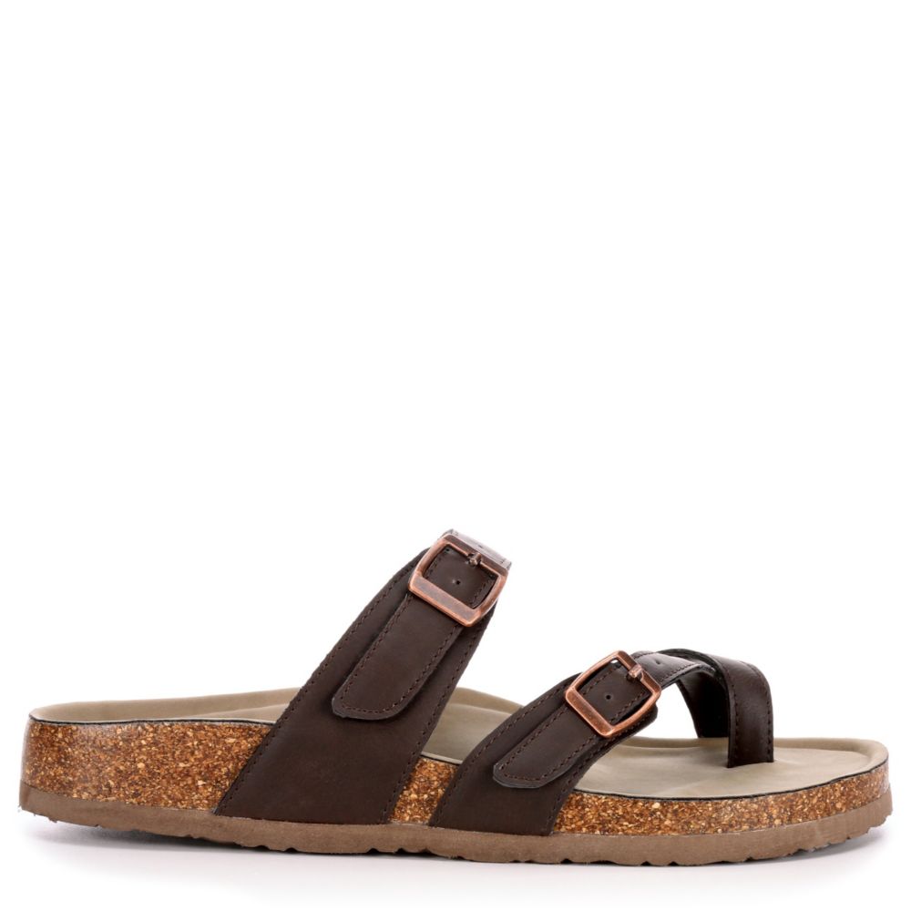Madden Girl Womens Brycee Footbed Sandal