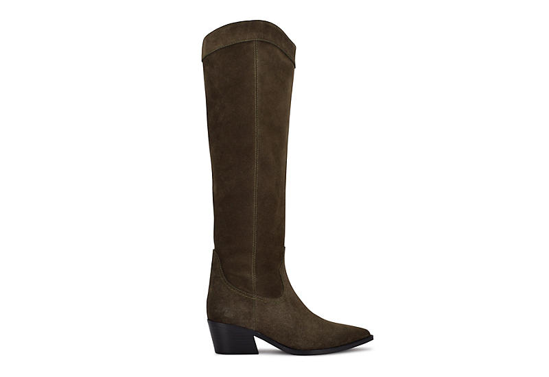 Nine West Womens Orece Over The Knee Boot