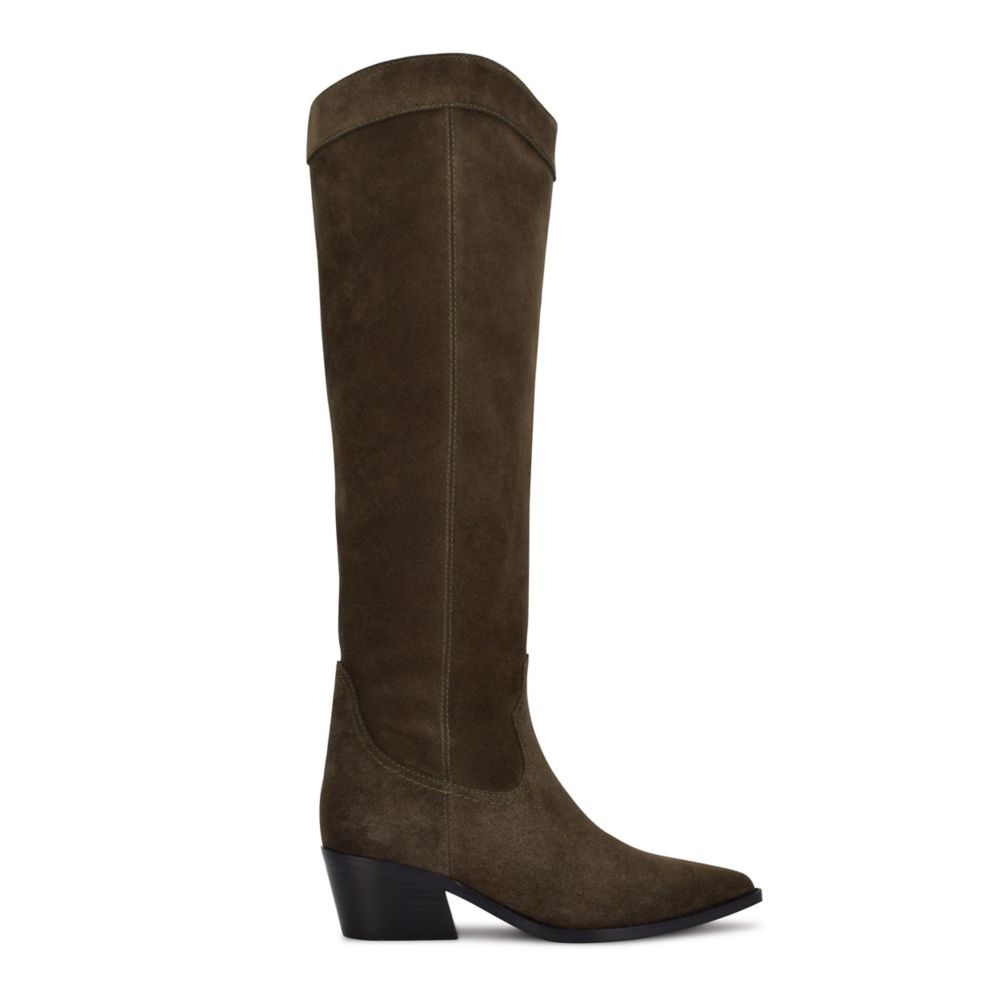 Nine West Womens Orece Over The Knee Boot