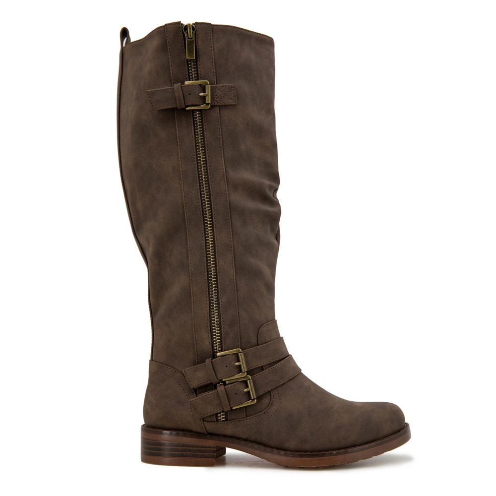 Xoxo Womens Mertle-Wc Zip Up Riding Boots