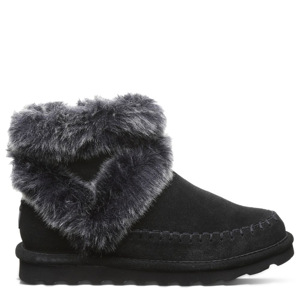 Bearpaw Womens Chloe  Water Resistant Fur Boot