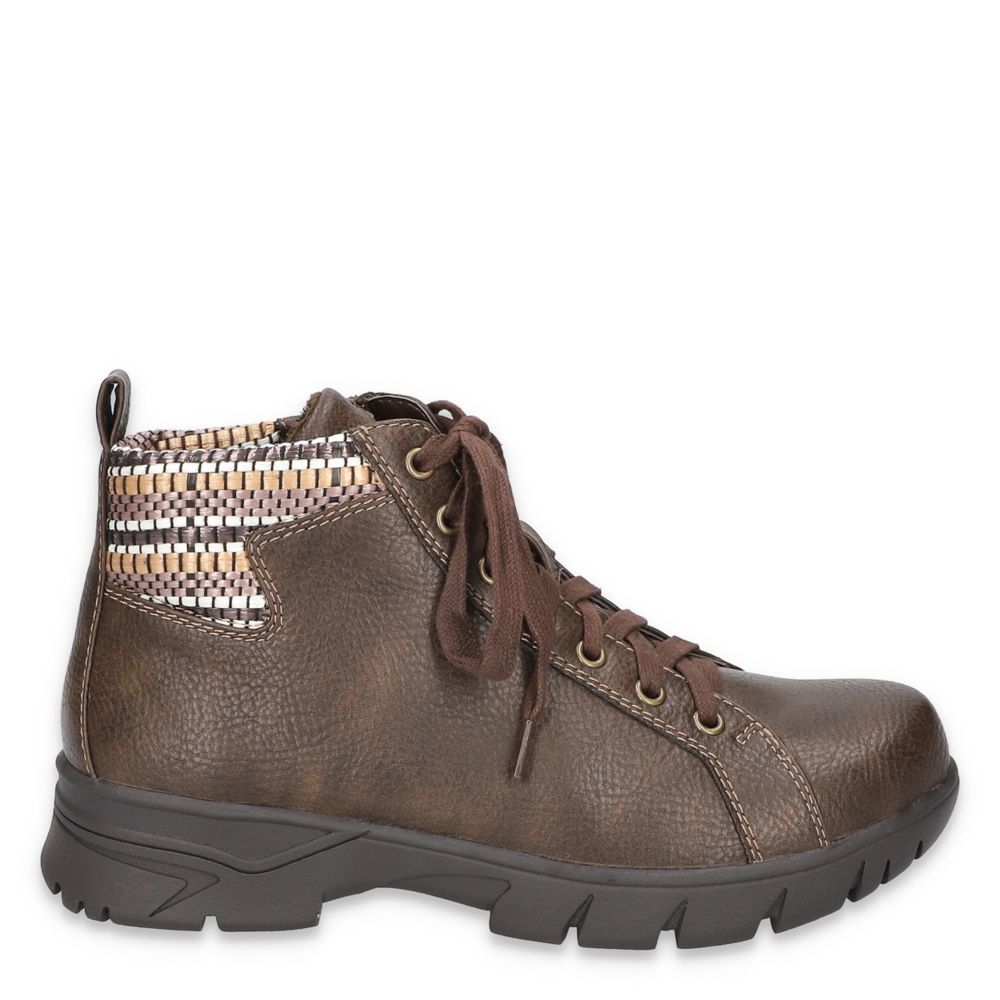 Easy Street Womens Nico Lace Up Boot