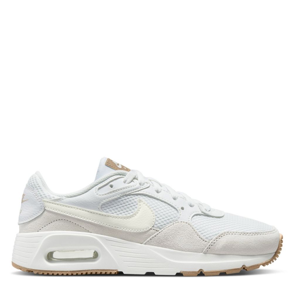 Nike Womens Air Max Sc Sneaker  Running Sneakers - Off White Size 4M