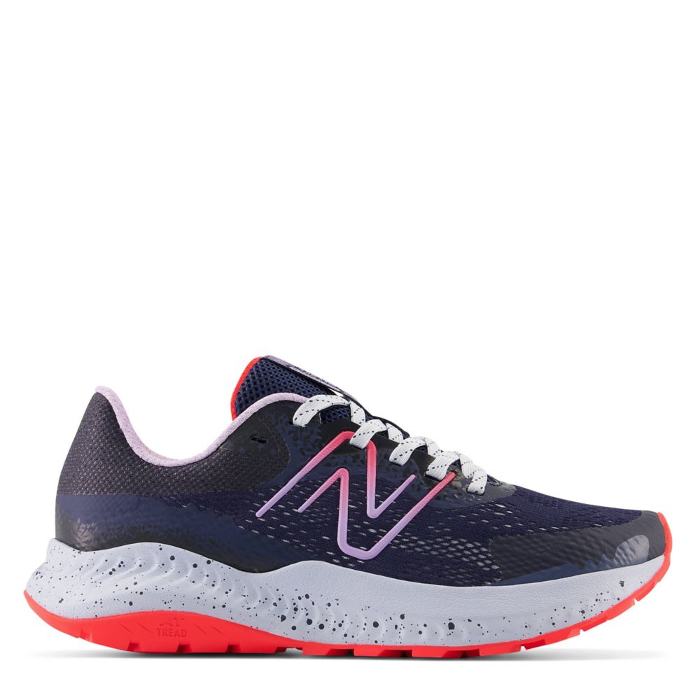 New Balance Womens Nitrel V5 Trail Shoe  Running Sneakers - Dark Blue Size 4W
