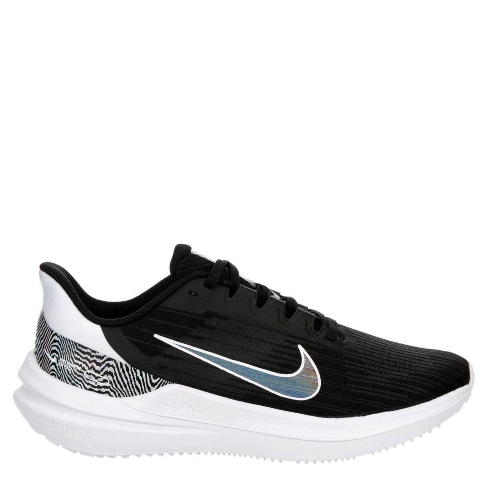 Nike Womens Air Zoom Winflo 9 Running Shoe  - Black Size 9M