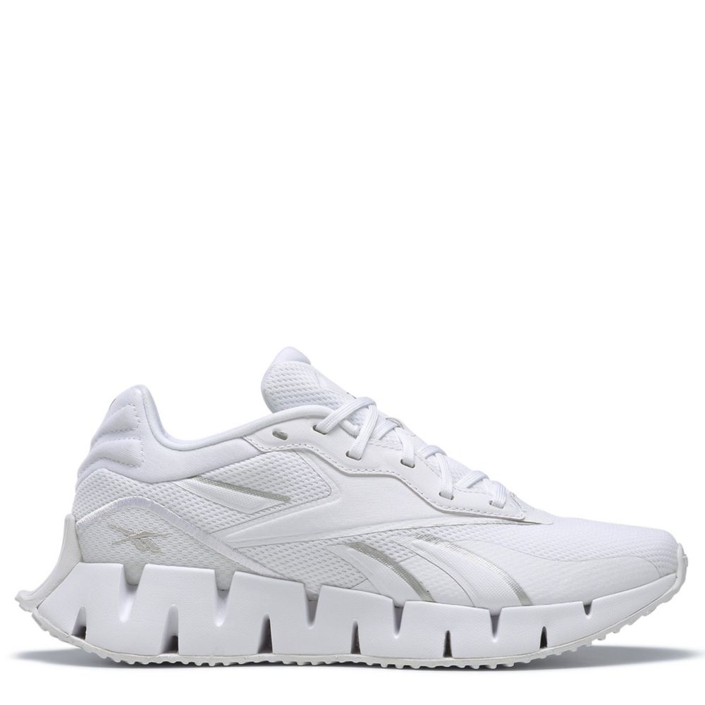 Reebok Womens Zig Dynamica 4 Running Shoe  - White Size 8M