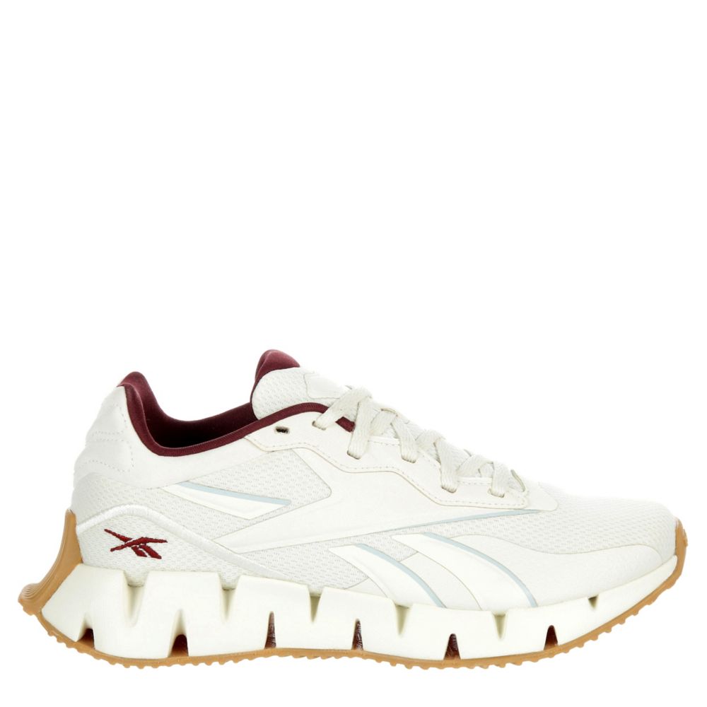 Reebok Womens Zig Dynamica 4 Running Shoe  - Off White Size 8.5M