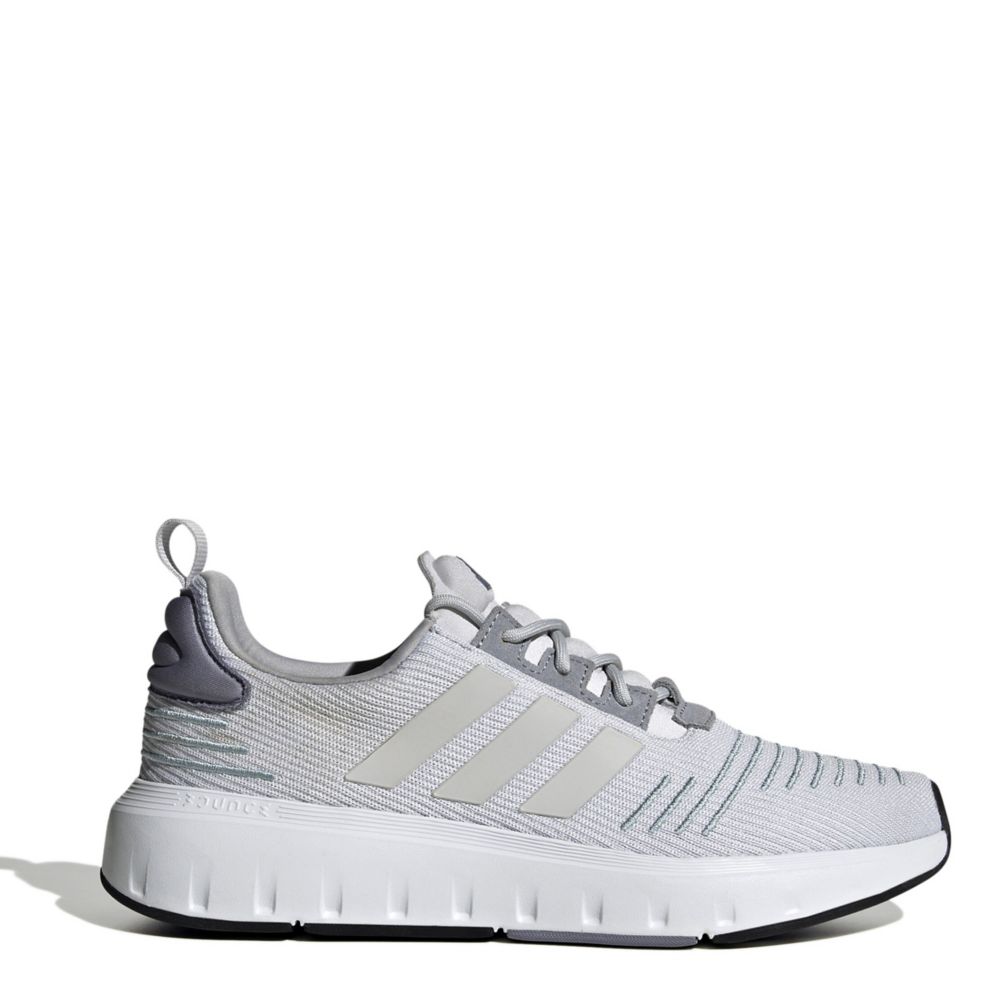 Adidas Womens Swift Run Running Shoe  - Pale Grey Size 7M