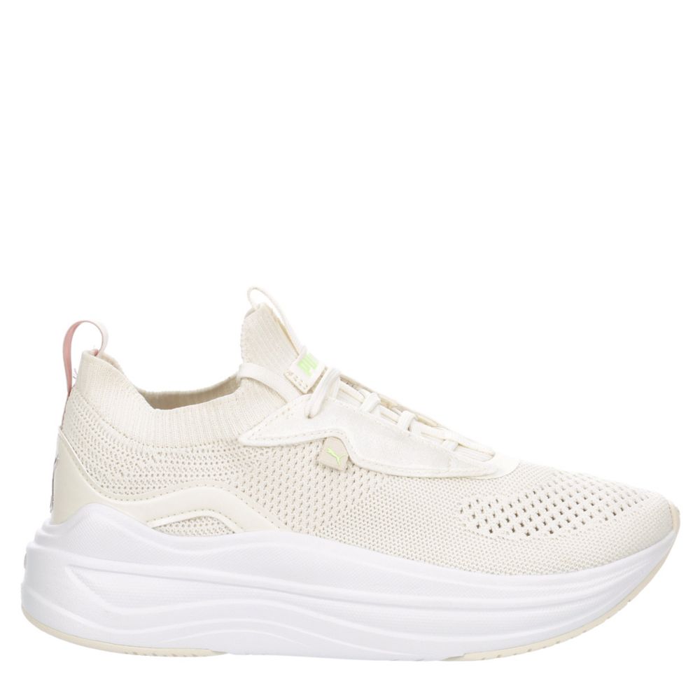 Puma Womens Softride Sophia Stakd Running Shoe  - Off White Size 11M