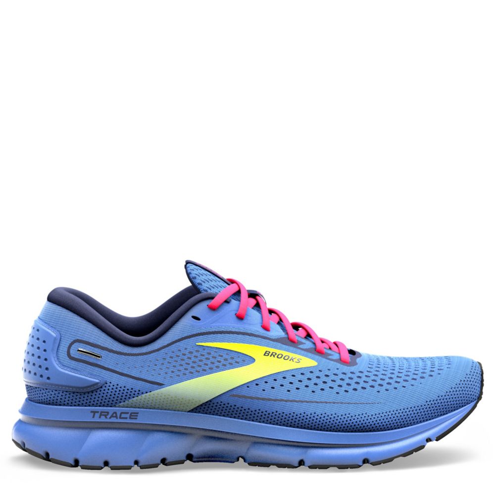 Brooks Womens Trace 2 Running Shoe  - Blue Size 11M