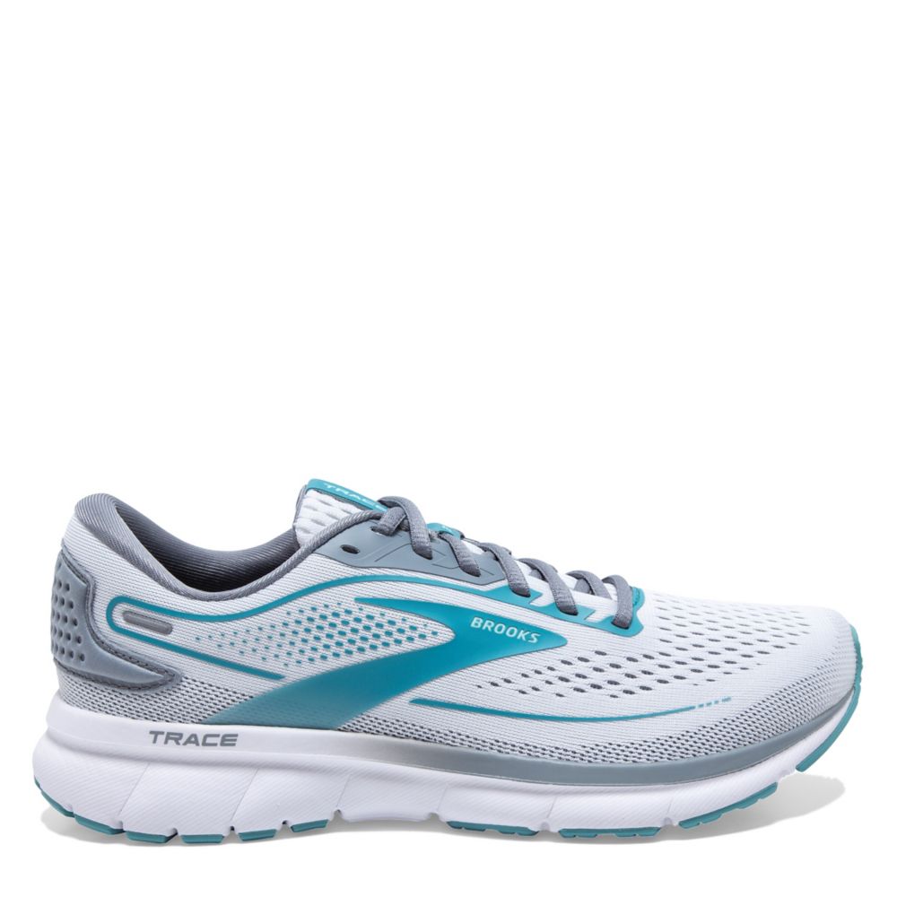 Brooks Womens Trace 2 Running Shoe  - Pale Grey Size 6.5M
