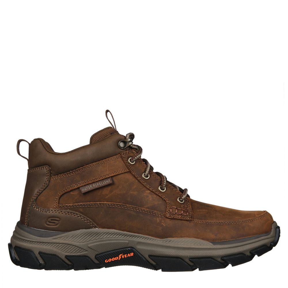 Skechers Men's Respected-Boswell Lace-Up Boot