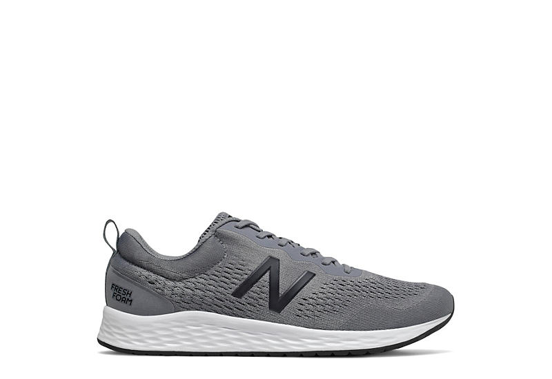 New Balance Mens Fresh Foam Arishi V3 Running Shoe Sneakers - Grey Size 8W