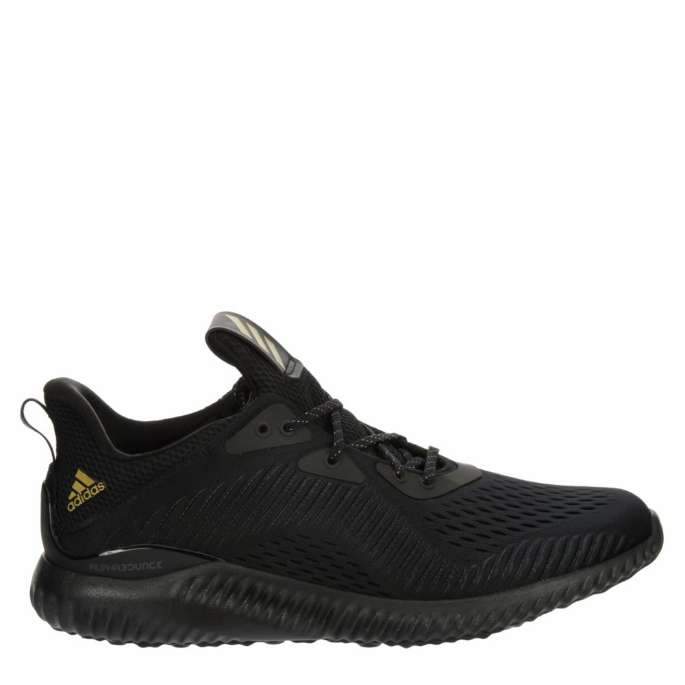 Adidas Men's Alphabounce Running Shoe  - Black Size 8.5M