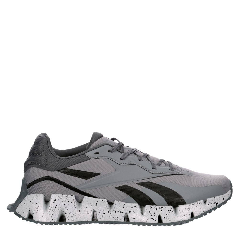 Reebok Men's Zig Dynamica 4 Sneaker  Running Sneakers - Grey Size 8.5M