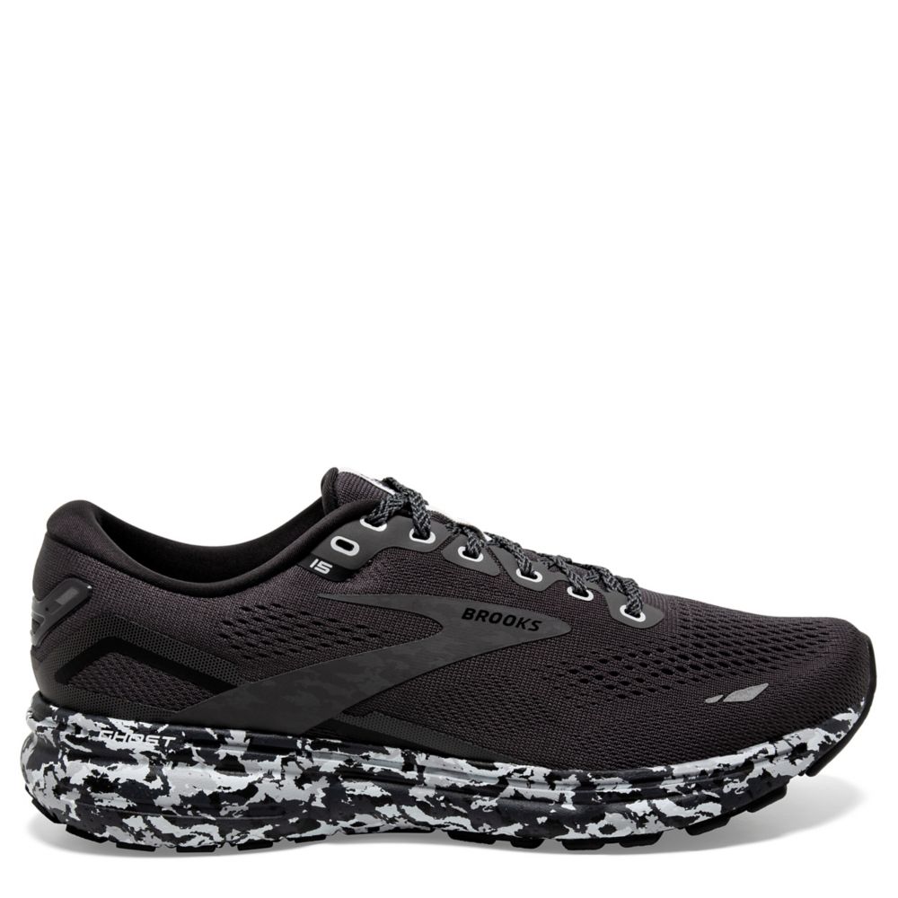 Brooks Men's Ghost 15 Running Shoe  - Black Size 9.5M