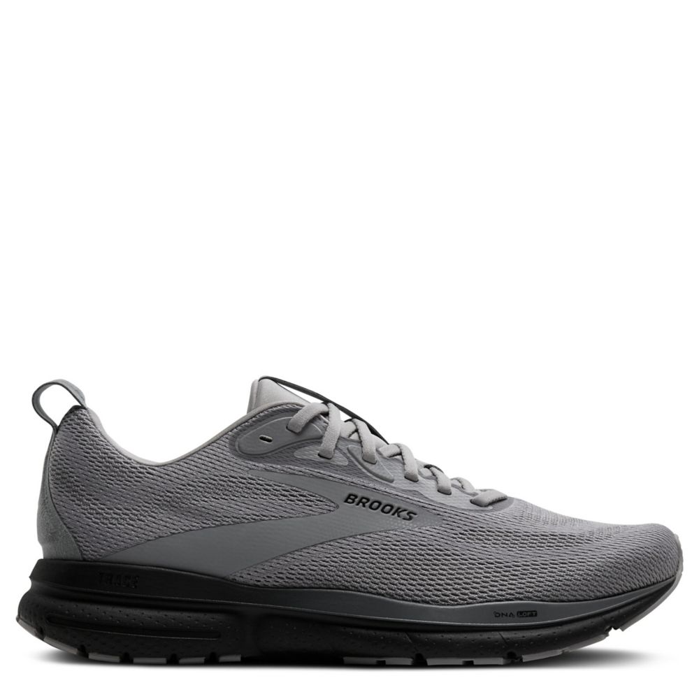 Brooks Men's Trace 4 Running Shoe - Grey Size 10.5M