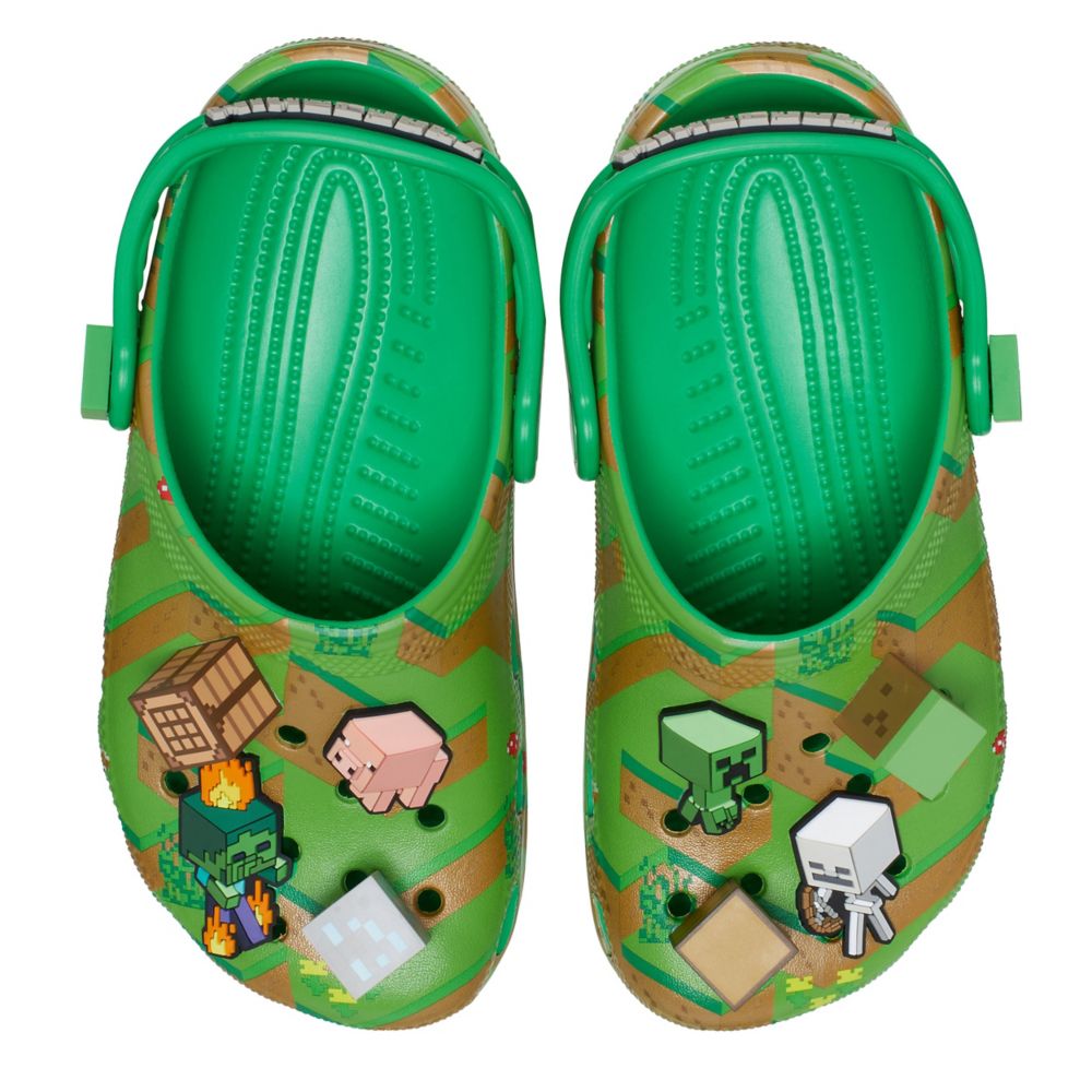 Crocs Boys Little-Big Kid Minecraft Classic Clog
