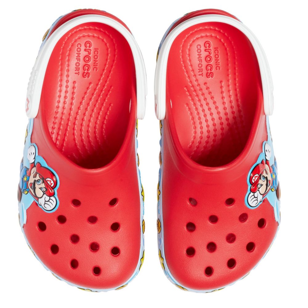 Crocs Boys Little-Big Kid Super Mario Off Court Clog