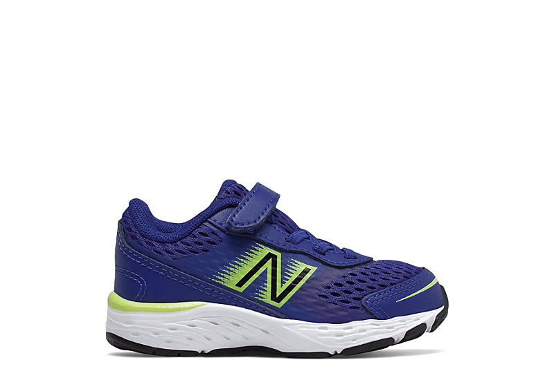 New Balance Boys Infant 680 Slip On Sneaker Running Sneakers - Blue Size 6.5W