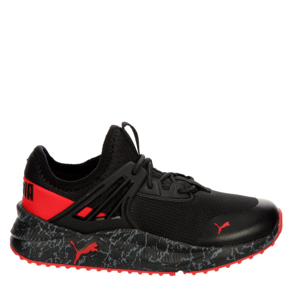 Puma Boys Little Kid Pacer Future Sneaker  Running Sneakers - Black Size 3.5M