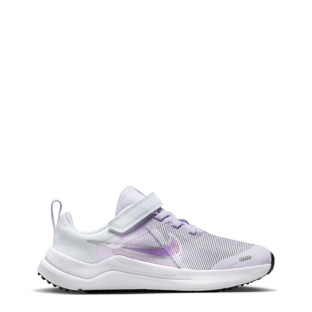 Nike Girls Little Kid Downshifter 12 Sneaker  Running Sneakers - Purple Size 1M