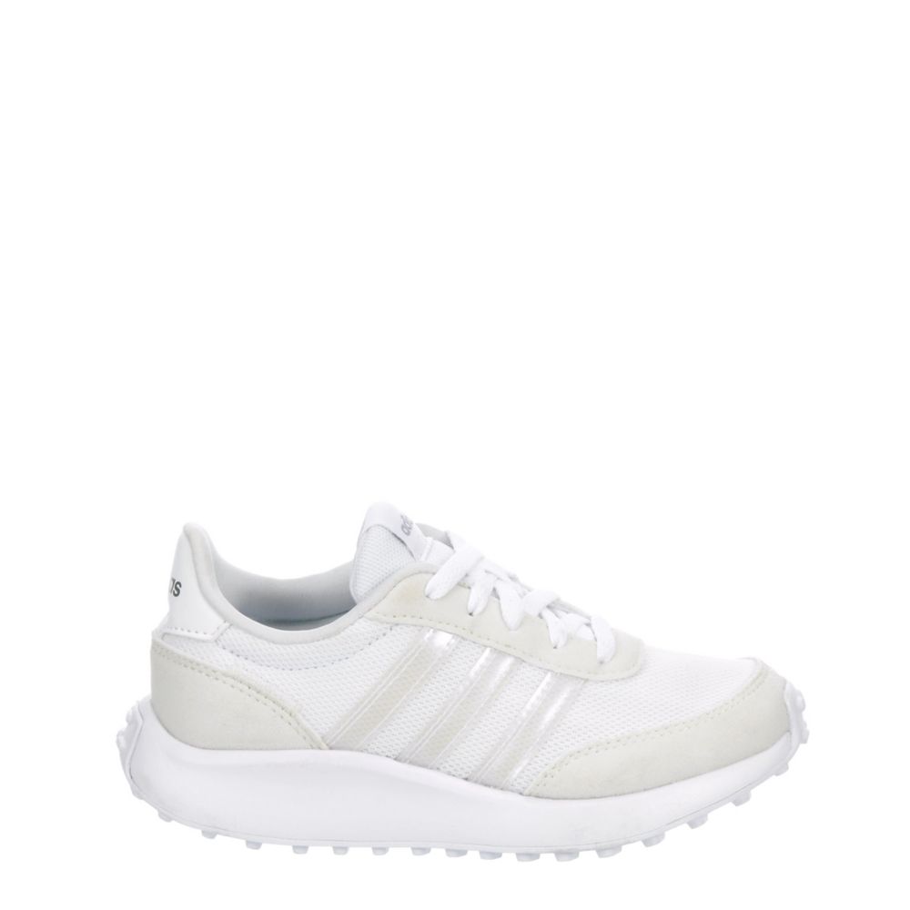 Adidas Girls Little-Big Kid Run 70S Sneaker  Running Sneakers - White Size 11M