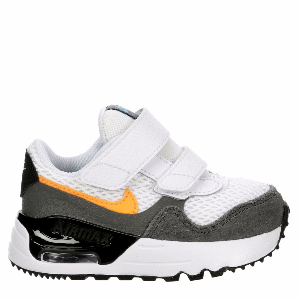 Nike Boys Infant-Toddler Air Max Systm Td Sneaker  Running Sneakers - White Size 3M