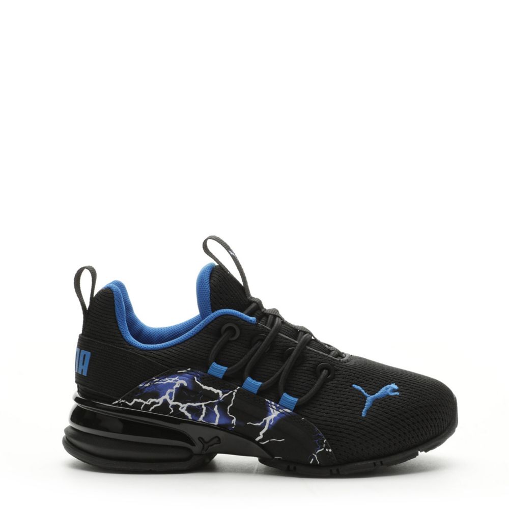 Puma Boys Little Kid Axelion Sneaker  Running Sneakers - Black Size 3.5M