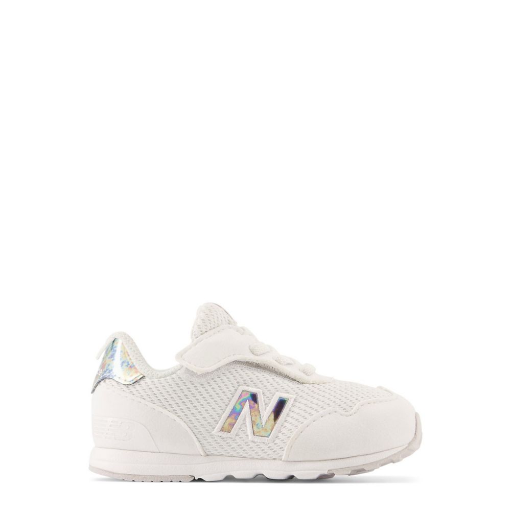 New Balance Girls Infant-Toddler 515 Sneaker  Running Sneakers - White Size 2M