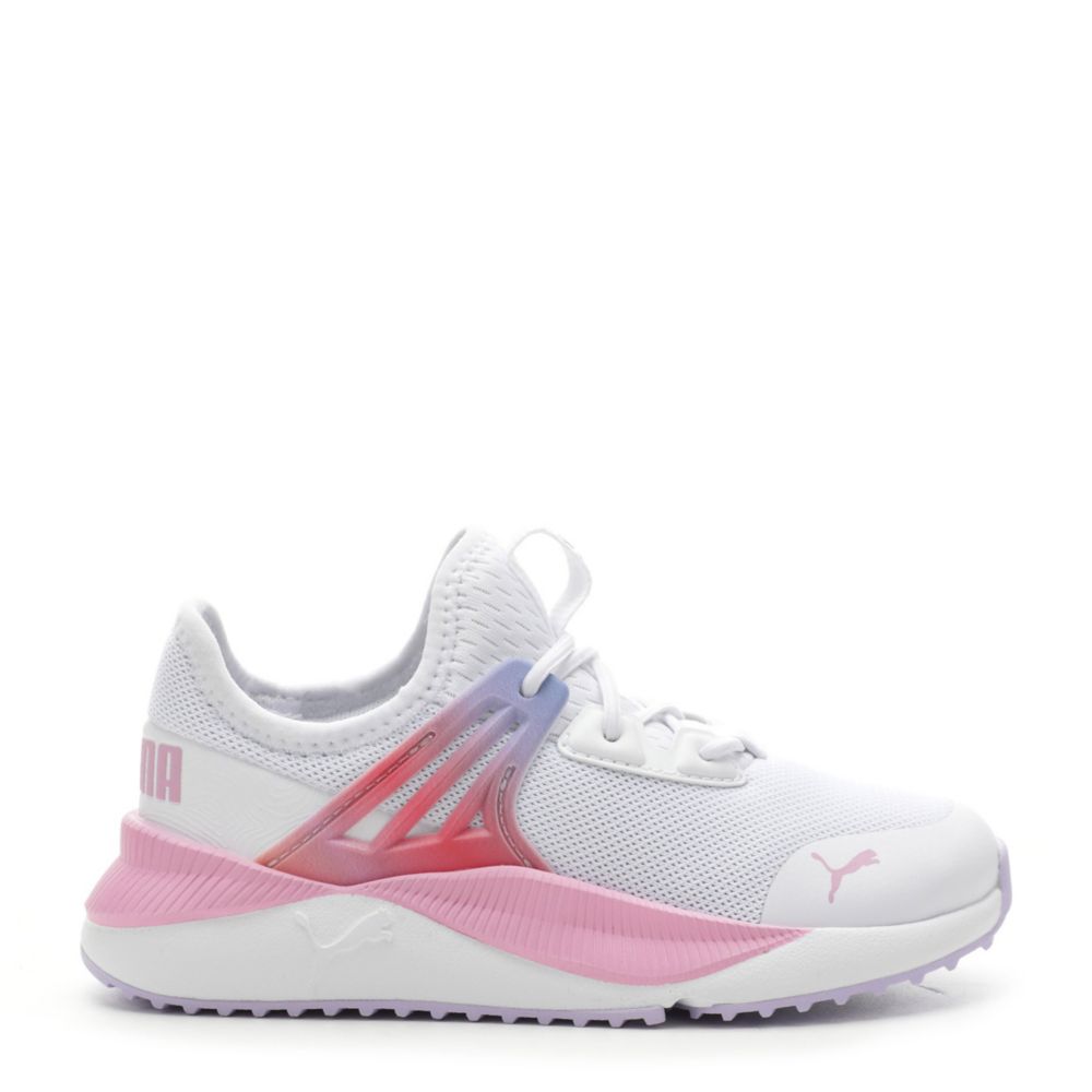 Puma Girls Little Kid Pacer Future Sneaker  Running Sneakers - White Size 1M