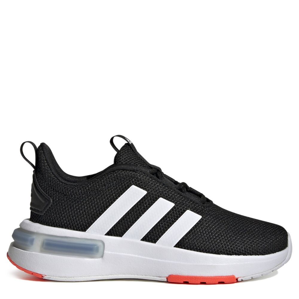 Adidas Boys Little-Big Kid Racer Tr23 Sneaker  Running Sneakers - Black Size 5.5M