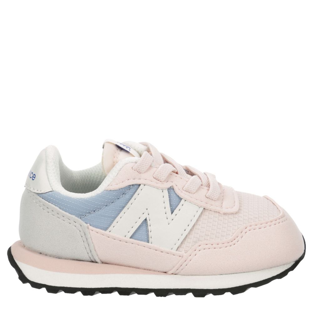 New Balance Girls Infant-Toddler 237 Sneaker  Running Sneakers - Pink Size 3.5M