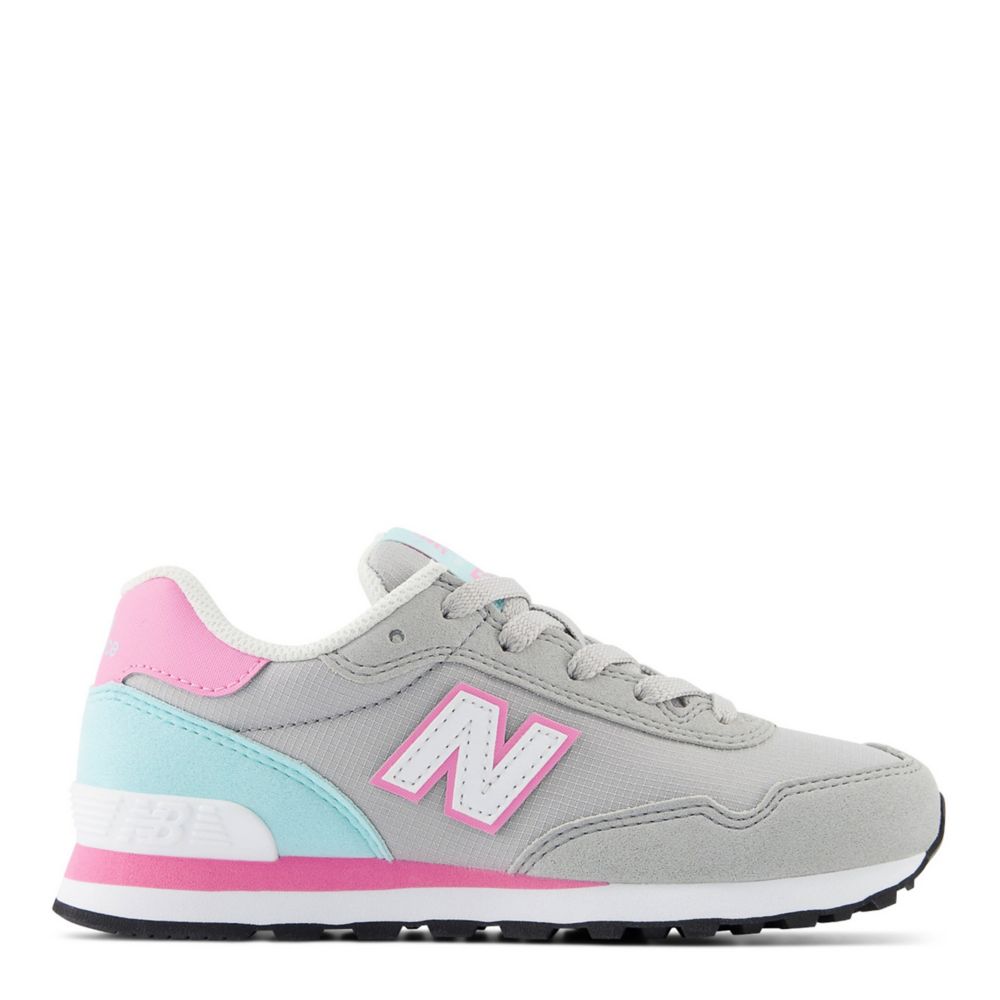 New Balance Girls Little Kid 515 Sneaker  Running Sneakers - Grey Size 1M