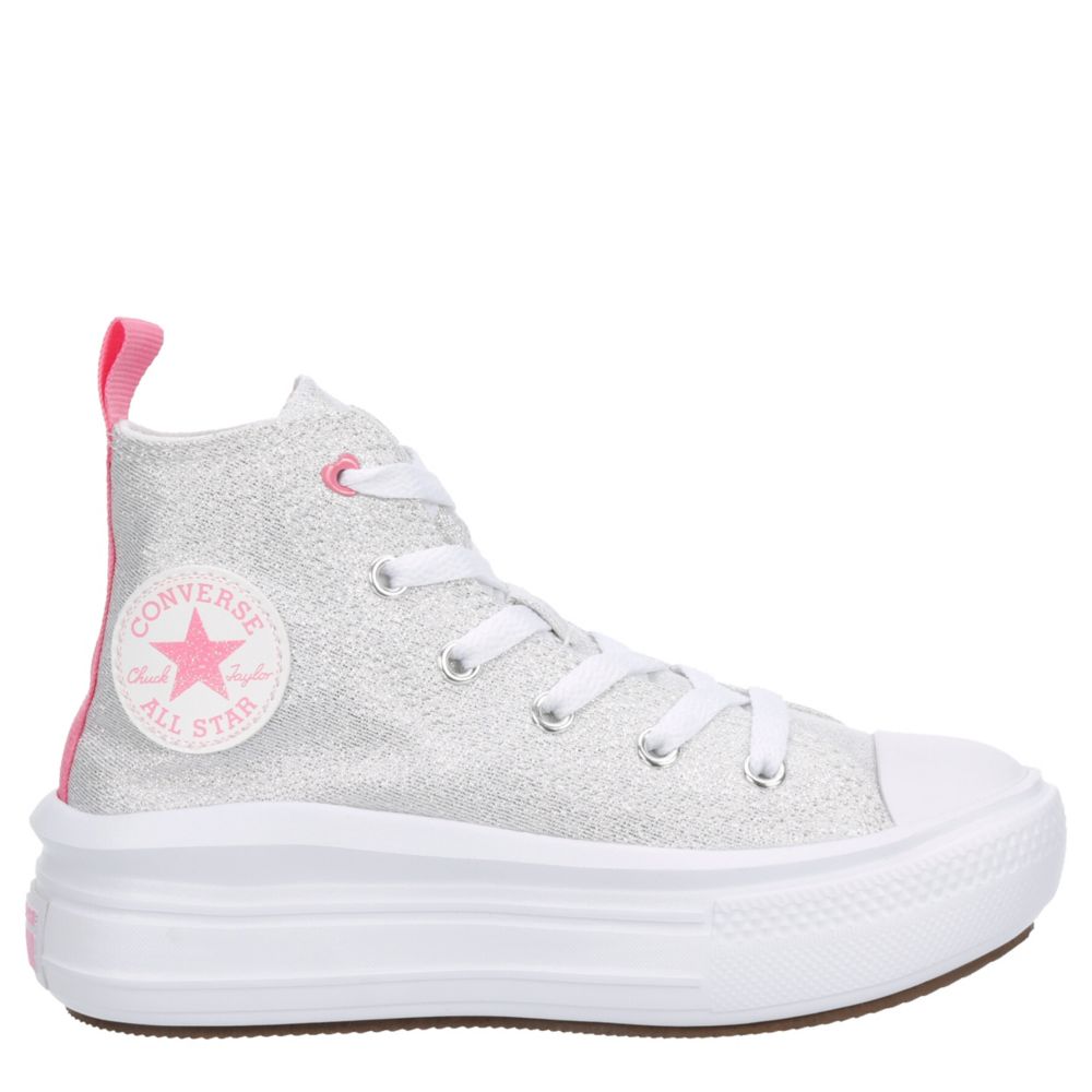 Converse Girls Chuck Taylor All Star Move High Top Sneaker