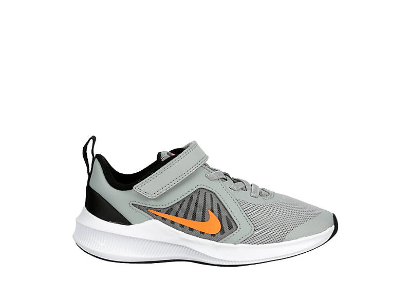 Nike Boys Downshifter 10 Slip On Sneaker Running Sneakers - Grey Size 11.5M