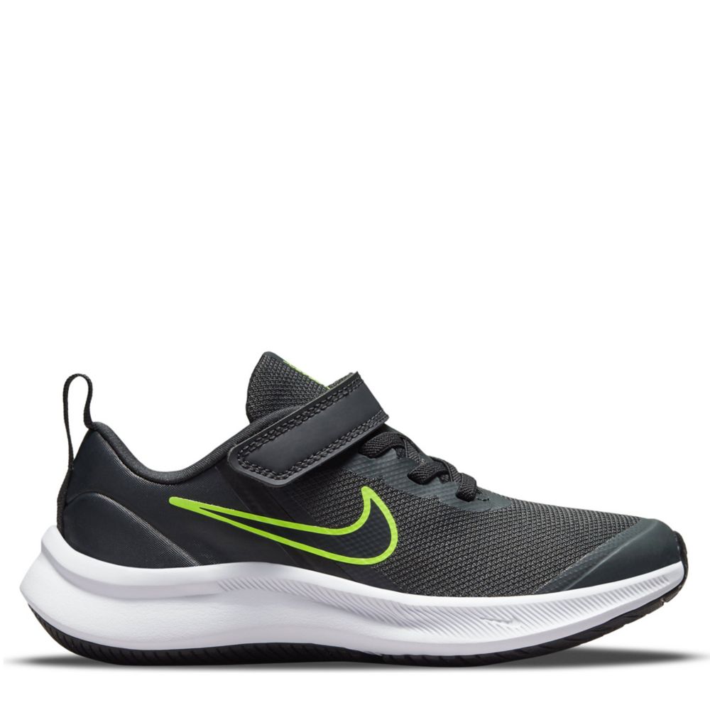 Nike Boys Little Kid Star Runner 3 Sneaker  Running Sneakers - Grey Size 11M