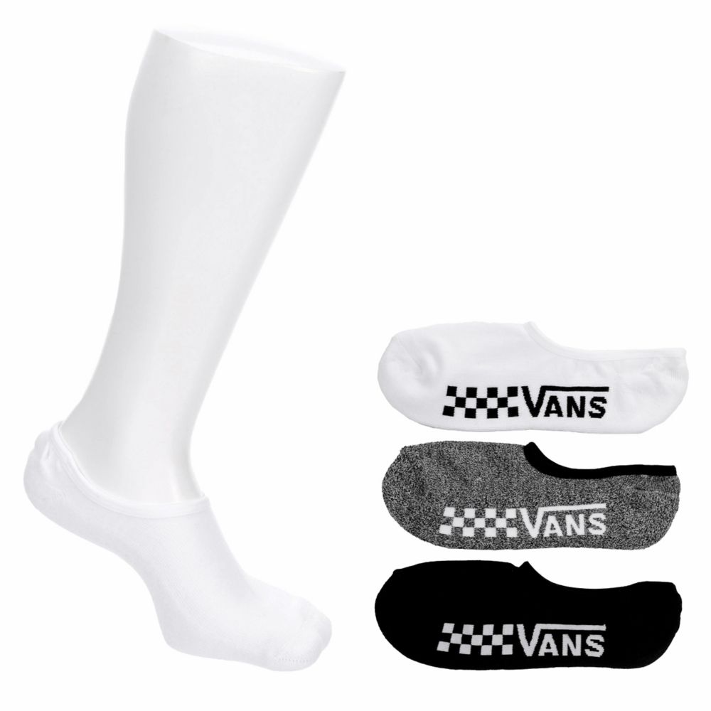 Vans Men's Super No Show Liner 3 Pairs Socks
