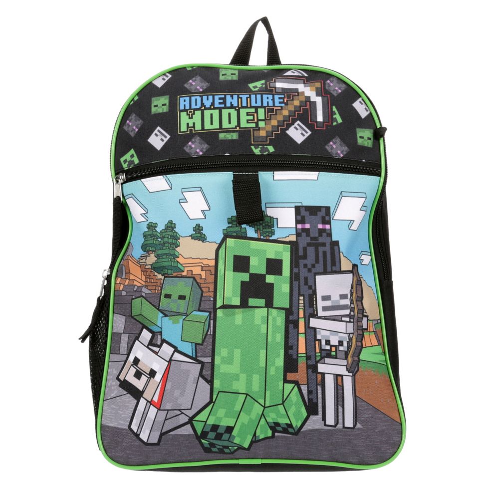 Minecraft Boys 5 Piece Set Backpack