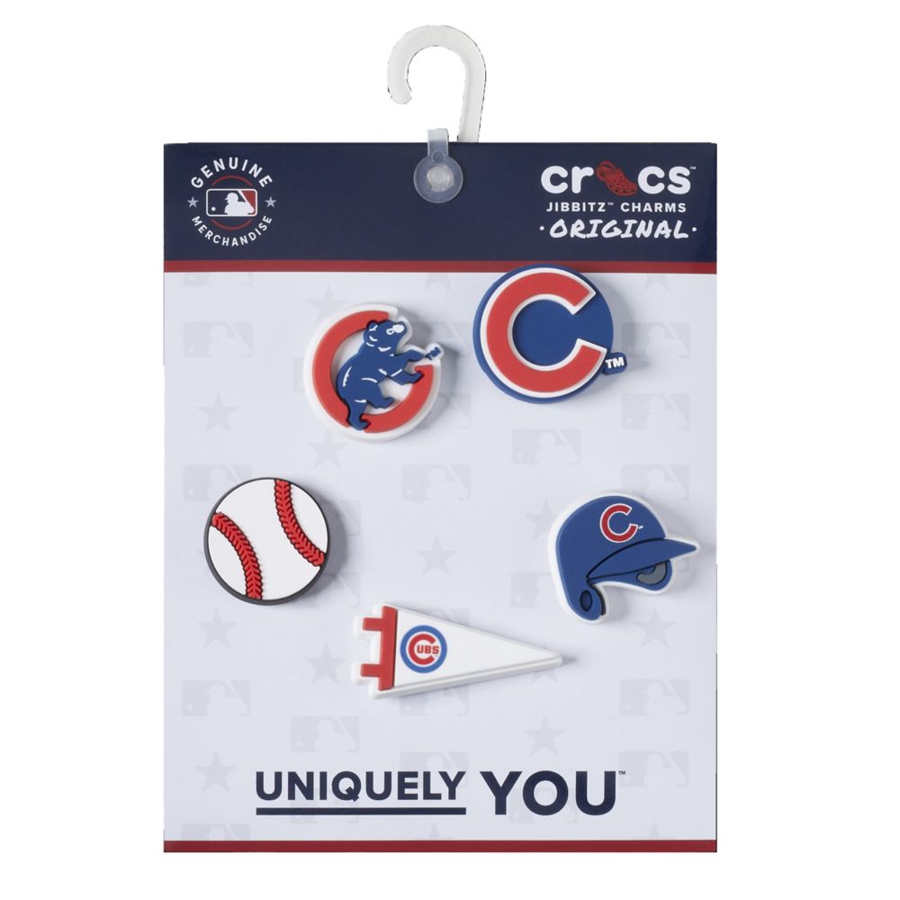 Crocs Unisex Mlb Chicago Cubs 5 Pack Jibbitz