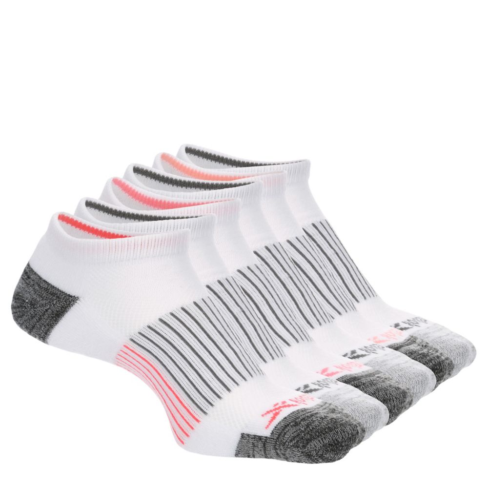 Reebok Womens Low Cut Compression Arch Socks 6 Pairs