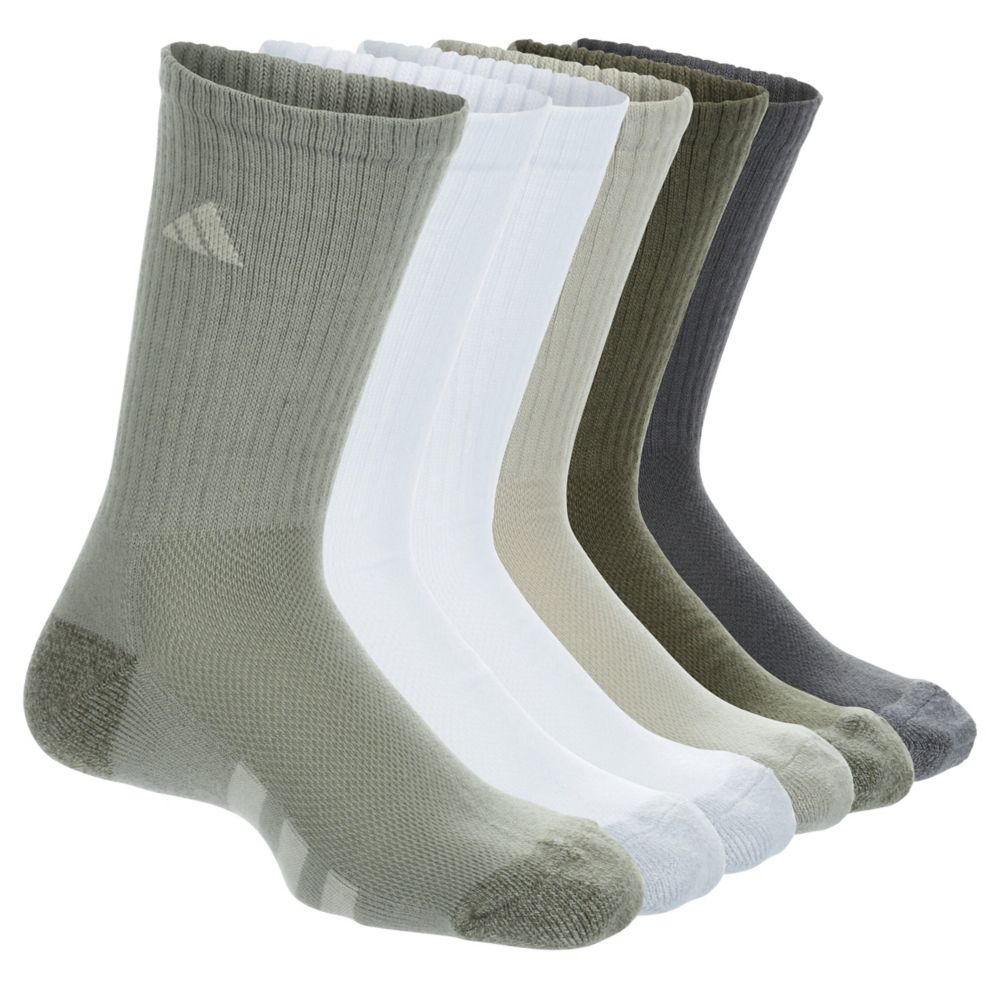 Adidas Boys Cushioned Crew Socks 6 Pairs
