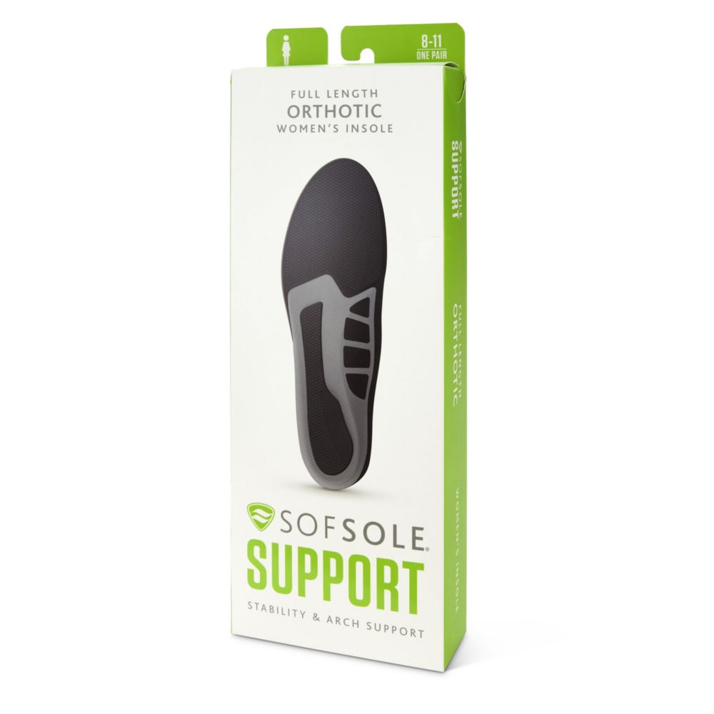Sof Sole Womens 8-11 Orthotic Insole