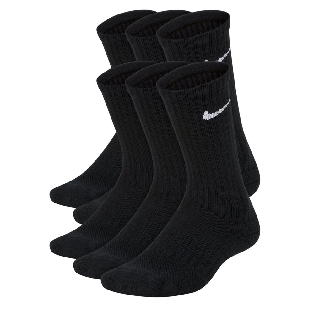 Nike Boys Small Crew Socks 6 Pairs