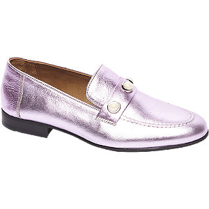 5th Avenue Roze leren loafer