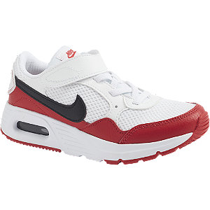 Bielo-červené tenisky na suchý zips Nike Air Max Sc
